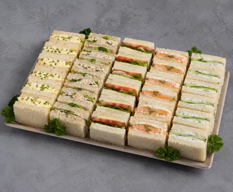 Triangle Finger Sandwiches